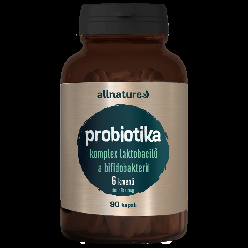 Allnature Probiotika Komplex laktobacilů a bifidobakterií 90 cps.